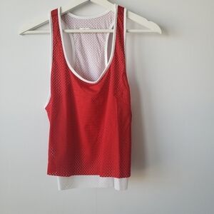 Nuyu essential mesh double layer Stanford tank top size S‎
